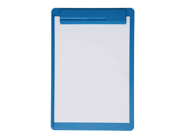 Klembord MAULgo uni recycled A4 staand blauw