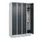 locker,HxBxD 1950x1200x500mm,4vak,vak B 300mm,cil.-slot,sokkel
