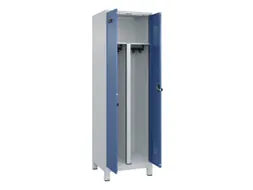 PBM-locker,HxBxD 1950x600x500mm,2vak,vak B 300mm,draaigrendel