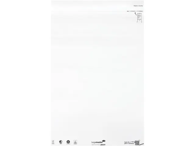 Legamaster SKETCH ECO Flipoverpapier 98x65cm Blanco 2x 50vel