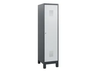 schoollocker,HxBxD 1630x400x500mm,1vak,vak B 400mm,cil.-slot,voeten - 2