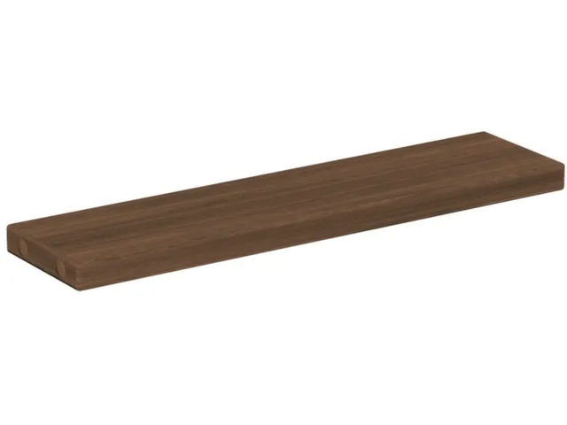 Tablette repose-sacs droite,p. mobilier d'accueil,lxP 500x120mm,bois