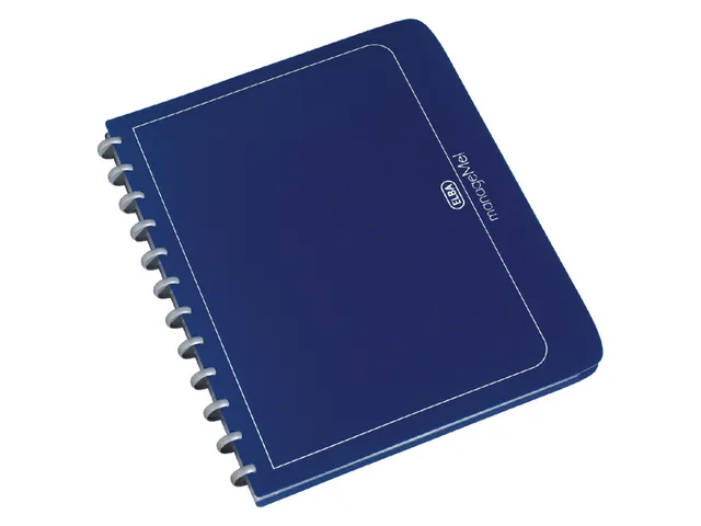 Showmap Elba Vario-Zipp A4 25 Tassen Donkerblauw