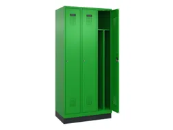 locker voor scheiding van kleding,HxBxD 1950x900x500mm,3vak