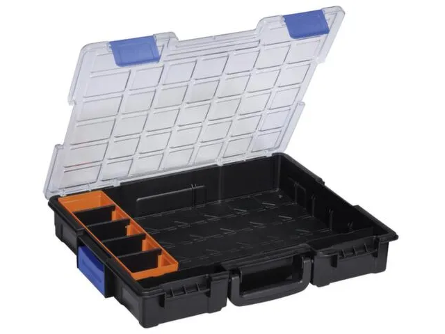 mallette pour petites pièces type 1,HxlxP 76x440x335mm,plastique