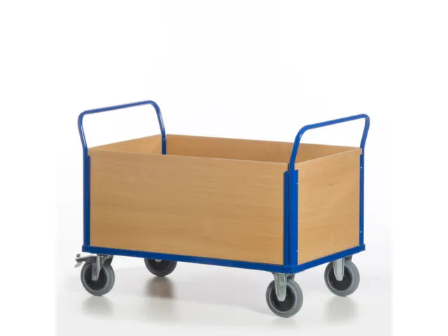 chariots à quadruple paroi,force 600kg,plateau Lxl 1200x770mm