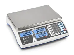 cijferweegschaal,platform BxD 315x215mm,RVS,weegbereik 3kg