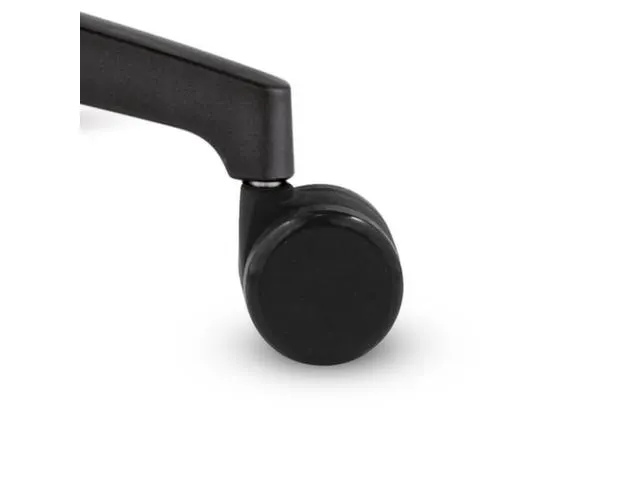 bureaustoelwielen,v. alle harde vloeren,zwart,Ø 60mm,behuizing zwart