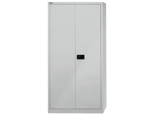 kantoorkast openslaande deuren HxBxD 1950x914x400mm Stalen lichtgrijs