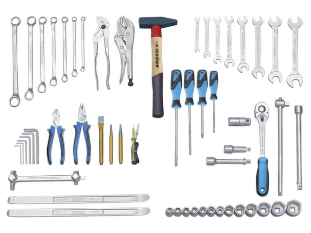 S 1151 Gereedschapsassortiment 57-delig MM