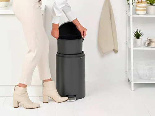 Pedaalemmer newIcon 20 Liter Grijs