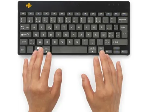 R-Go Compact Break ergonomisch Bluetooth toetsenbord azerty