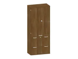 kantoorkast,HxBxD 1920x800x430mm,decor romp noten,decor front noten