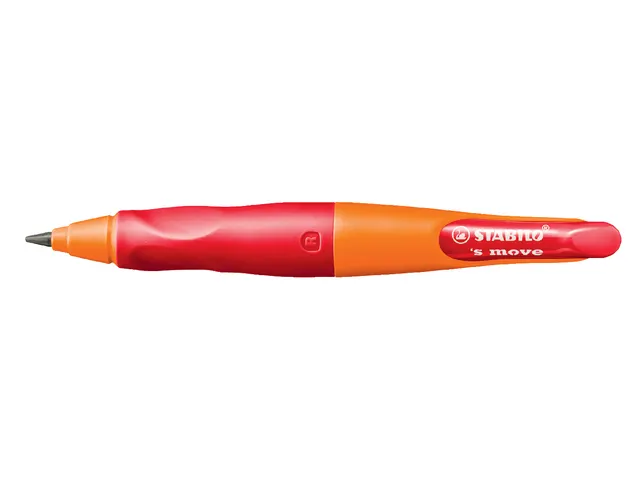 Vulpotlood Stabilo Easyergo 3.15 Rechts Oranje/rood
