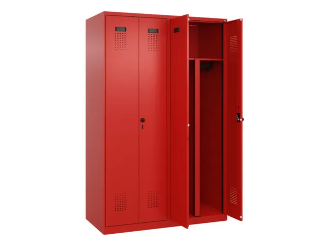 PBM-locker,HxBxD 1850x1200x500mm,4vak,vak B 300mm,draaigrendel