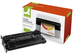 Q-connect toner 18000 pagina's HP CF287X Zwart