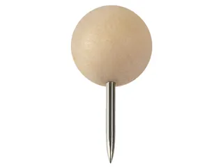 Punaises Nobo hout voor memobord 40 stuks - 2