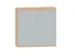 Kantoorkast 1150x1200x430mm Romp Beuken Decor Front Lichtgrijs