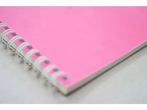 Plakboek Kangaro A5+ 120 grams 40 vel, voorkant roze