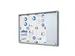 Vergrendelbaar notitiebord Indoor Slim 8xA4 met Schuifdeuren Zilver