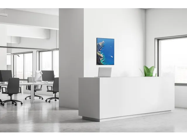 Wanddecoratie Textiel Set A2 Zee Rotsen