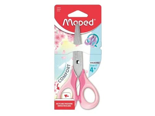 Schaar Maped Sensoft 13cm pastel assorti