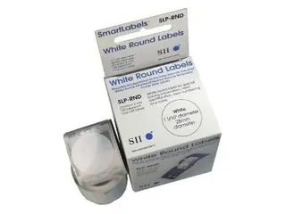 Seiko SLP-RND Ronde Labels wit 28mm Rond - 1