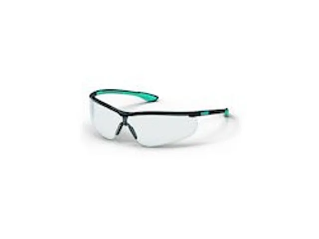 Lunettes de sécurité Sportstyle 9193 Noir/Vert Polycarbonate incolor