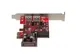 4 Poorts PCI Express USB 3.0 Kaart 5Gbps 2 Extern & 2 Intern SATA
