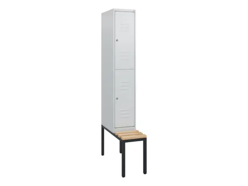 Dubbeldekse dekenkist,HxBxD 1950x300x815mm,1x2vak.,vak B 300mm