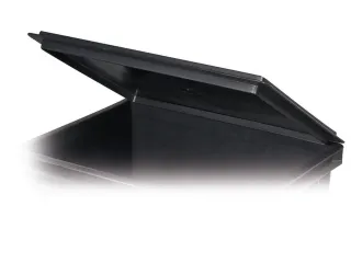 scharnierdeksel,PP,v. ESD-stapelbak,BxD 400x300mm,zwart - 2