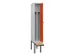 locker voor scheiding van kleding,HxBxD 2120x300x815mm,1vak