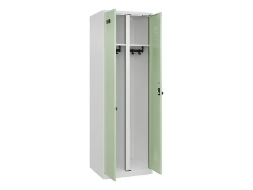 locker voor scheiding van kleding,HxBxD 1850x600x500mm,2vak