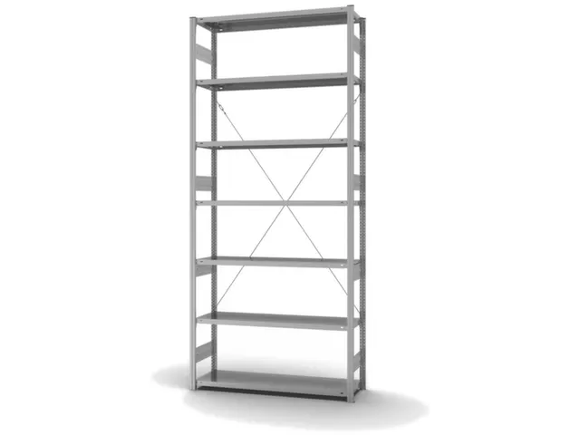 rayonnage modulaire,rayonnage départ,HxlxP 3000x1360x435mm