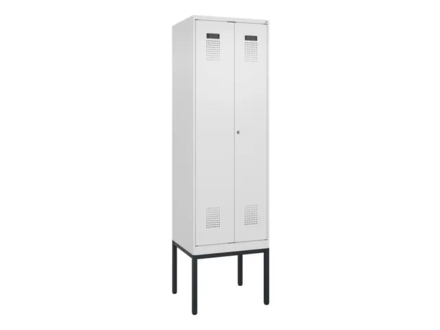 locker voor scheiding van kleding,HxBxD 2120x600x500mm,2vak
