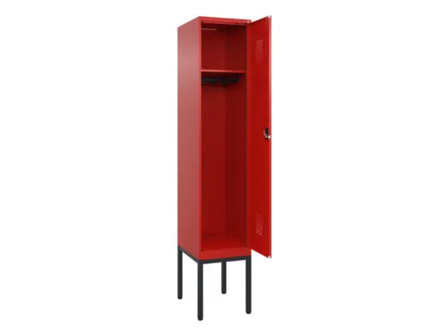 locker,HxBxD 2120x400x500mm,1vak,vak B 400mm,cil.-slot,voetonderstel