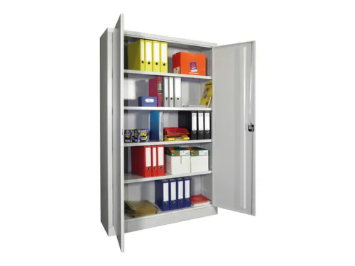grootvolumekast met openslaande deuren,RAL7035,front RAL7035