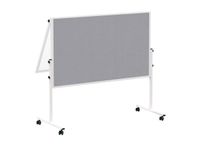 Presentatiebord Maulsolid Klapb. Vilt/whiteboard 150x120cm