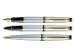 Stylo bille Waterman Expert acier inoxydable métallisé GT pointe moy