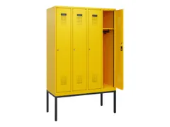 schoollocker,HxBxD 1950x1200x500mm,4vak,vak B 300mm,cil.-slot