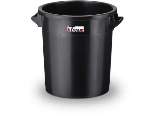 ton,HxØ 410x390mm,35l,HDPE,zwart