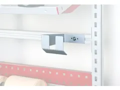 houder v. plakbandafroller,v. paktafel,HxBxD 78x105x183mm,staal