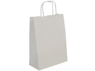 APLI Witte Kraft papier Draagtassen, 50 Stuks - 1