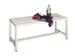 Banc Vestiaire Assise Lames En Plastique Piètement Ral9010