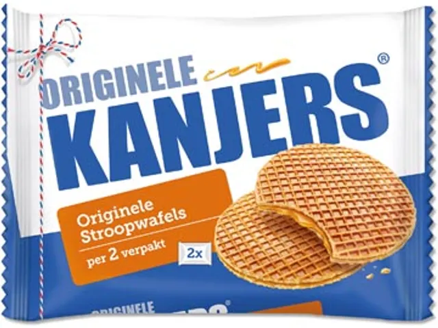 Stroopwafels Per 2 Verpakt 2x40 Gram