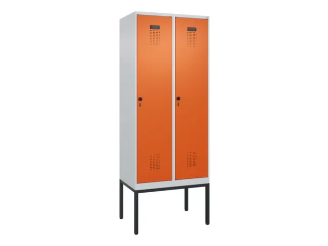 locker voor scheiding van kleding,HxBxD 2120x800x500mm,2vak
