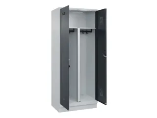 PBM-locker,HxBxD 1950x800x500mm,2vak,vak B 400mm,cil.-slot - 1