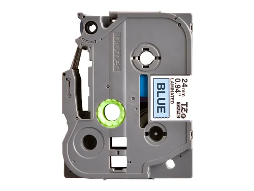 Labeltape Brother P-touch TZe-551 standaard 24mm zwart op blauw
