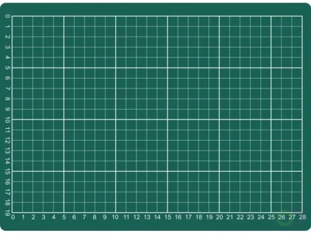 Snijmat A4 Groen 22x30cm