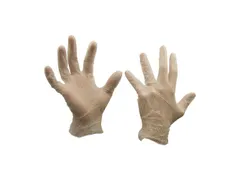 My-T-Gear 130005 vinyl wegwerphandschoenen, wit, maat M, doos van 100